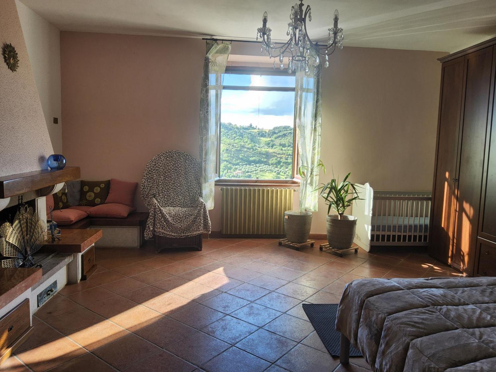Ferienwohnung Cesare Battisti Seggiano Zimmer foto